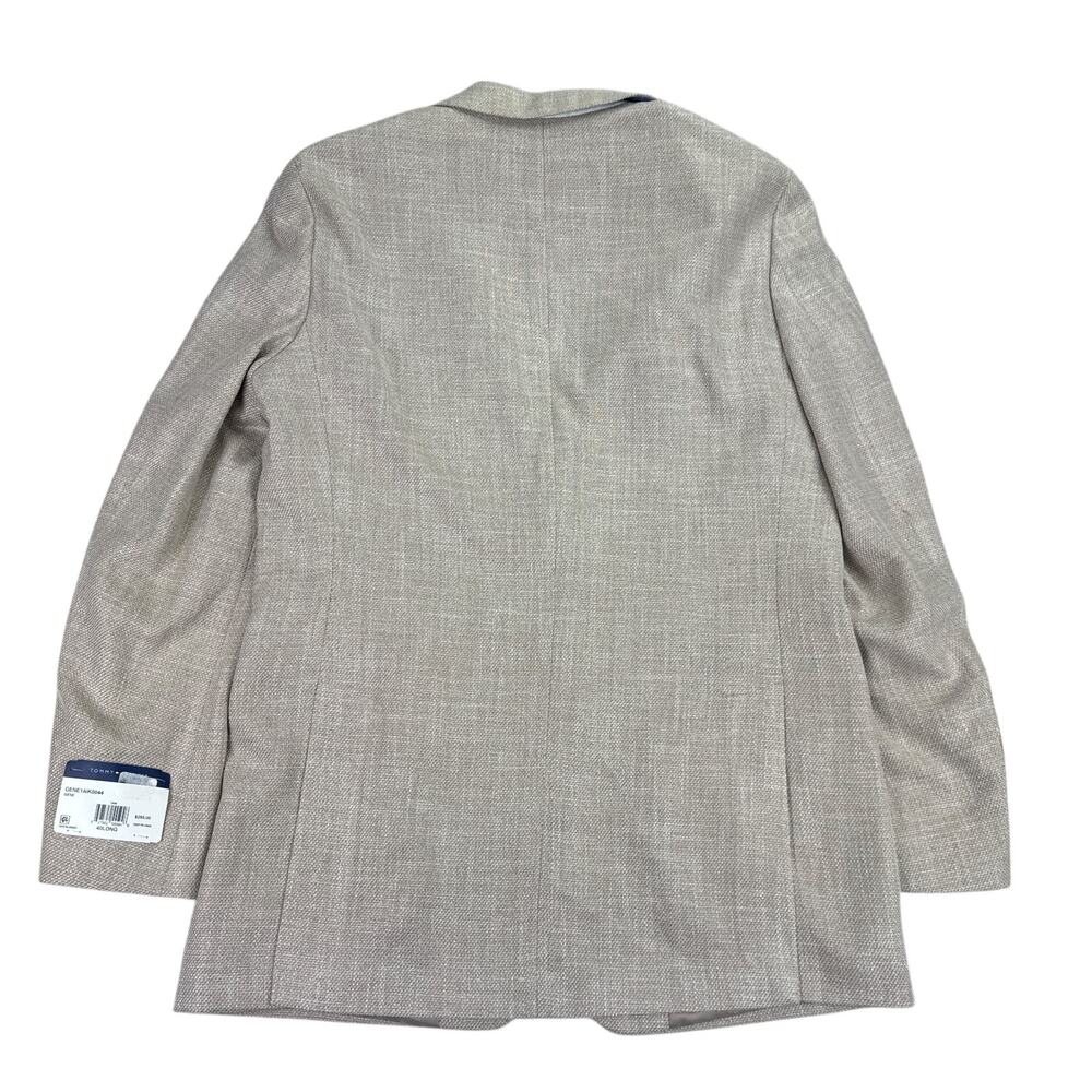 Tommy Hilfiger Mens TH Flex Gene Modern Fit Sport Coat Tan 40L - Picture 5 of 6